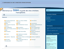 Tablet Screenshot of chretiens.org